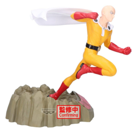 (Pre-order) One Punch Man PVC Figure Saitama Crash Base Ver. 22 cm