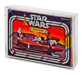 CUSTOM-ORDER Star Wars Landspeeder Boxed Vehicle Display Case