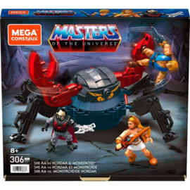 MOTU Masters of the Universe Mega Construx She-Ra vs Hordak & Monstroid