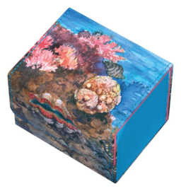 (Pre-order) Ultimate Guard Sidewinder 100+ Xenoskin "Coral Places" - Seablue Hush