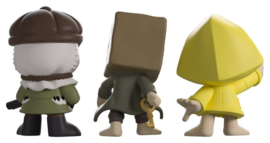 (Pre-order) Little Nightmares II Minitooz 3-Pack Mono, Six & Hunter 7 cm