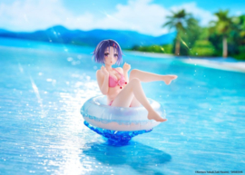 (Pre-order) To Love-Ru Darkness Aqua Float Girls PVC Figure Haruna Sairenji 10 cm