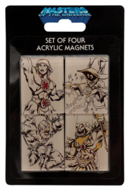 (Pre-order) Masters of the Universe Magnets 4-Pack