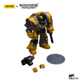 (Pre-order) Warhammer The Horus Heresy Action Figure 1/18 Imperial Fists Legion Cataphractii Terminator Squad Legion Cataphractii with Chainfist 12 cm