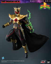 (Pre-order) Mighty Morphin Power Rangers Shattered Grid  FigZero Action Figure 1/6 Lord Drakkon Evo III 30 cm