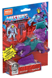 MOTU Masters of the Universe Mega Construx Skeletor and Panthor