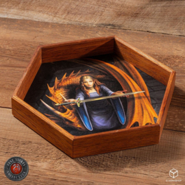 (Pre-order) Anne Stokes Dice Tray Night Forest 20 cm 