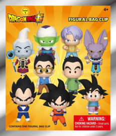 (Pre-order) Dragon Ball Super 3D PVC Bag Clips Series 1 Display (24)