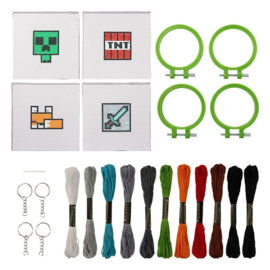 (Pre-order) Minecraft DIY-Keychains