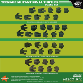 (Pre-order) Teenage Mutant Ninja Turtles One:12 Collective Action Figures 1/12 Boxed Set 17 cm