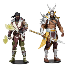 Mortal Kombat Action Figure 2-Pack Sub-Zero & Shao Khan