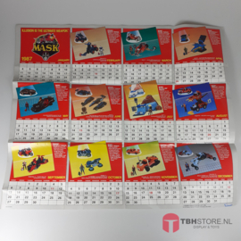 M.A.S.K. Calendar / poster 1987 - 1988