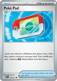 Pokémon TCG - Poké Pad- Reverse Holo - Ascended Heroes - 198/217
