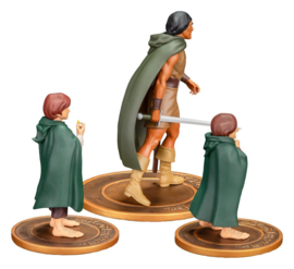 (Pre-order) Lord of the Rings Animated Film PVC Figures 3-Pack Frodo, Aragorn, and Samwise