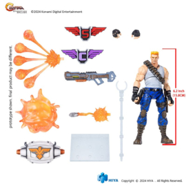 PRE-ORDER Contra: Operation Galuga Exquisite Basic Action Figure Bill Rizer 16 cm