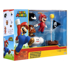 PRE-ORDER World of Nintendo Super Mario Diorama Set Cloud