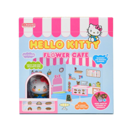 Hello Kitty and Friends Mini figure Sticker House Hello Kitty Flower CafÃ©