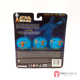 Star Wars Attack of the Clones Mace Windu with Blast-Apart Battle Droid