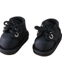 PRE-ORDER Nendoroid Accessories for Nendoroid Doll Figures Leather Shoes (Black)