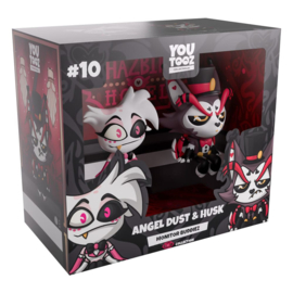 (Pre-order) Hazbin Hotel Vinyl Figures Angel Dust & Husk Monitor Buddiez          