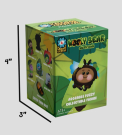 (Pre-order) Wooly Bear and Friends Vinyl Mini Figures S1 13 cm Blind Box Display (6)