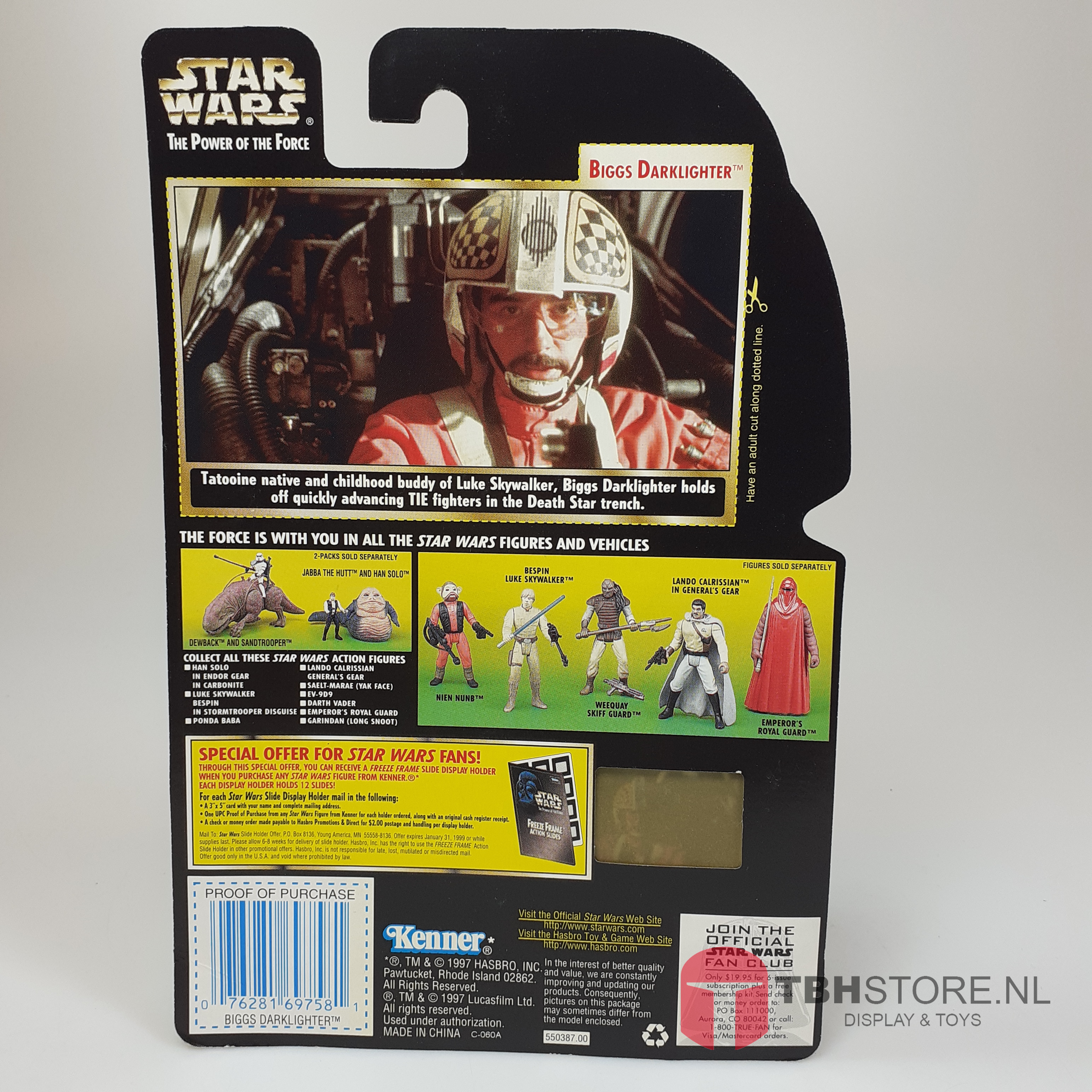 Star Wars - POTF2 Biggs Darklighter (Freeze Frame)