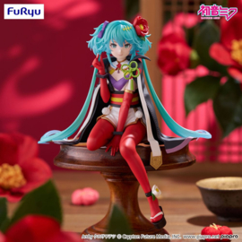 (Pre-order) Hatsune Miku Noodle Stopper PVC Statue Flower Fairy Camellia 15 cm 