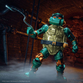 PRE-ORDER Teenage Mutant Ninja Turtles Ultimates Action Figure Warrior Metalhead Michelangelo