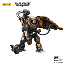 (Pre-order) Warhammer The Horus Heresy Action Figure Iron Warriors Iron Circle Domitar-Ferrum Class Battle-automata with Karceri Battle Shield 24 cm