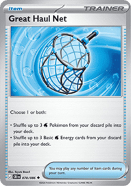 Pokémon TCG - Great Haul Net - Reverse Holo - Chaos Rising - 078/086