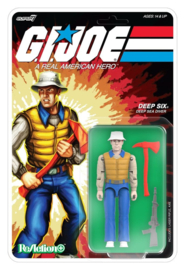 (Pre-order) G.I. Joe (Comic) ReAction+ Action Figure Wave 09 Deep Six