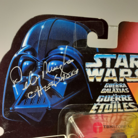 Star Wars POTF2 Red Chewbacca Signature Peter Mayhew