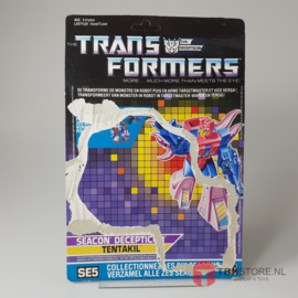 Transformers Tentakil Cardback