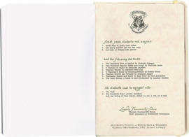 (Pre-order) Harry Potter Hardcover Notebook Hogwarts Letter 21 cm