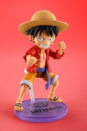 PRE-ORDER One Piece World Collactable Figures x S.H. Figuarts Action Figure Monkey D. Luffey 8 cm