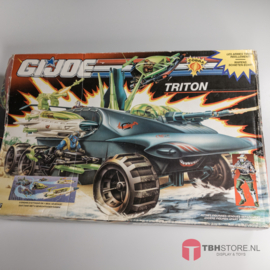 G.I. Joe Cobra Hammerhead (Triton, Europese versie) met doos en complete Decimator (v1)