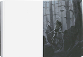 (Pre-order) Corpse Bride Softcover Notebook Skeleton ver. B 21 cm