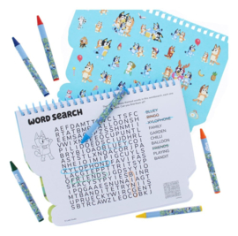 (Pre-order) Bluey Travel Colouring Set