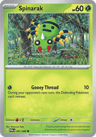 Pokémon TCG - Spinarak - Reverse Holo - Perfect Order - 001/088