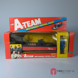 Vintage The A-Team Motorized Patrol Boat 99% compleet