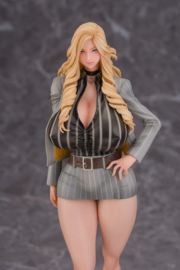 (Pre-order) Gal Ane Shachou to Harem Office PVC Figure 1/7 Nishigori Ai (Grey Suit Ver.) 26 cm