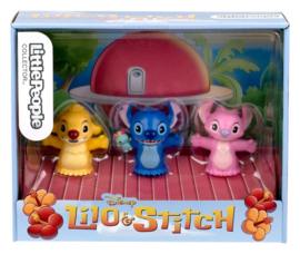 Lilo & Stitch Little People Collector Mini Figure 3-Pack Stitch & The Cousins 7 cm