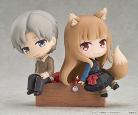 (Pre-order) Spice and Wolf: Merchant Meets the Wise Wolf Mini Memory Mini Figure Lawrence & Holo 8 cm