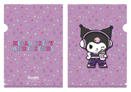 (Pre-order) Sanrio Clearfile Kuromi POP 02