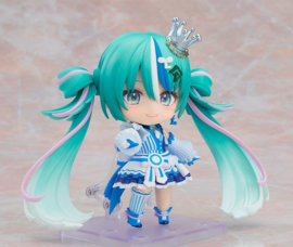 (Pre-order) Character Vocal Series 01: Hatsune Miku PVC Statue Nendoroid Lawson's 50th anniversary Special Live Ver. 10 cm