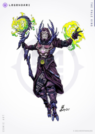 PRE-ORDER Legendari Actionfigur 1/10 Pale King 18 cm