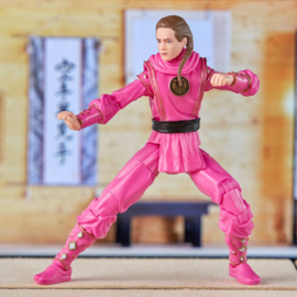 PRE-ORDER Power Rangers x Cobra Kai Ligtning Collection Morphed Samantha LaRusso Pink Mantis Ranger
