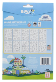 (Pre-order) Bluey Sticker Colouring Set