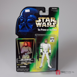 Star Wars POTF2 Green Luke Skywalker in Stormtrooper Disguise (Hologram)