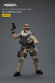 Hardcore Coldplay Action Figure 1/18 U.S. Army Delta Assault Squad Sniper 11 cm        